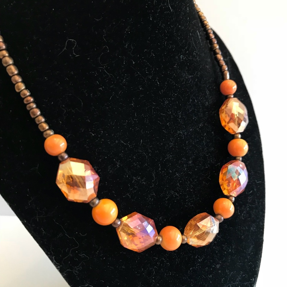 NWOT Handmade Necklace & Earring Set
